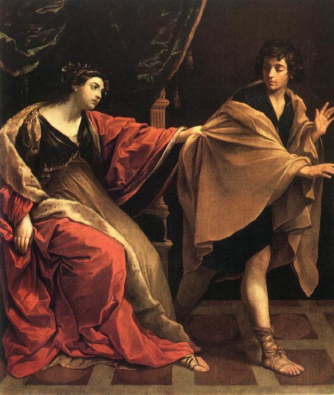 RENI, Guido Joseph and Potiphar's Wife oil painting image